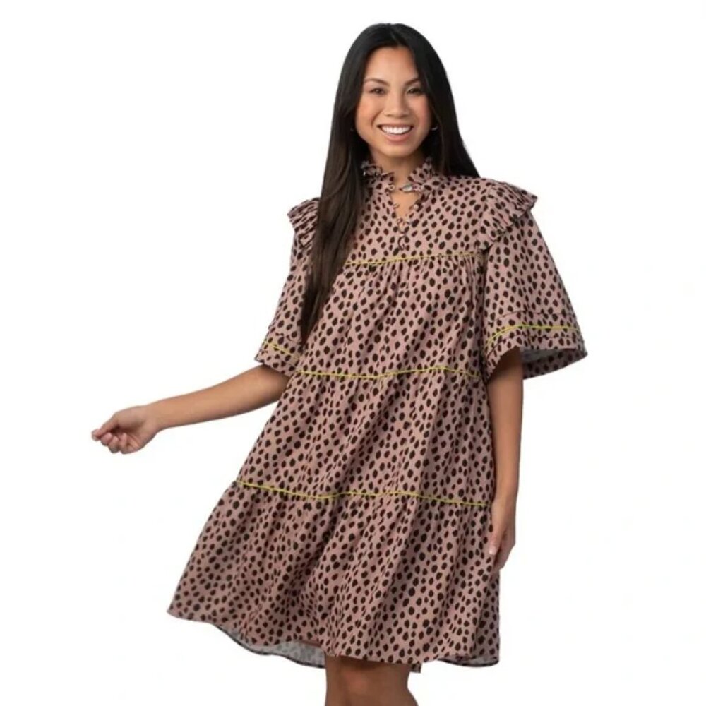 Crosby by Mollie Burch Maisie Dress in Wildcat - Picture 11 of 13